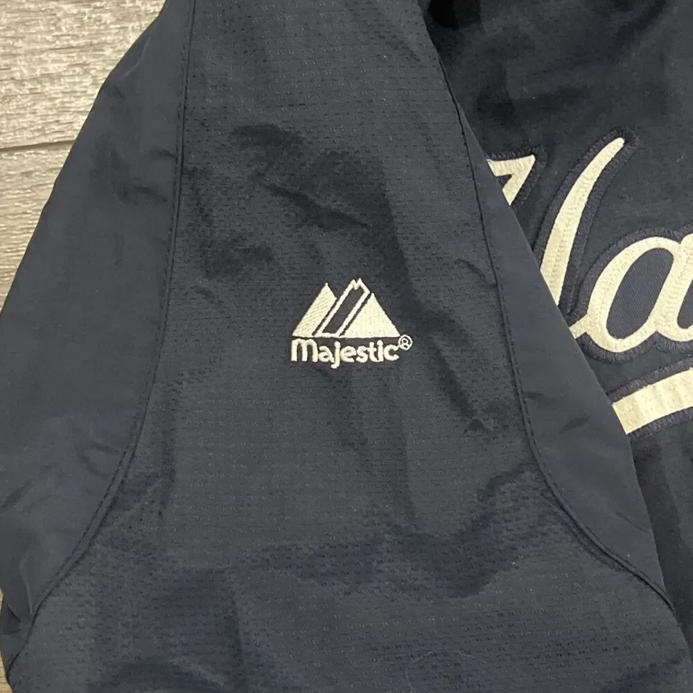 Vintage 90s Majestic MLB New York Yankees Blue Jacket Youth Small or Womens XS/S